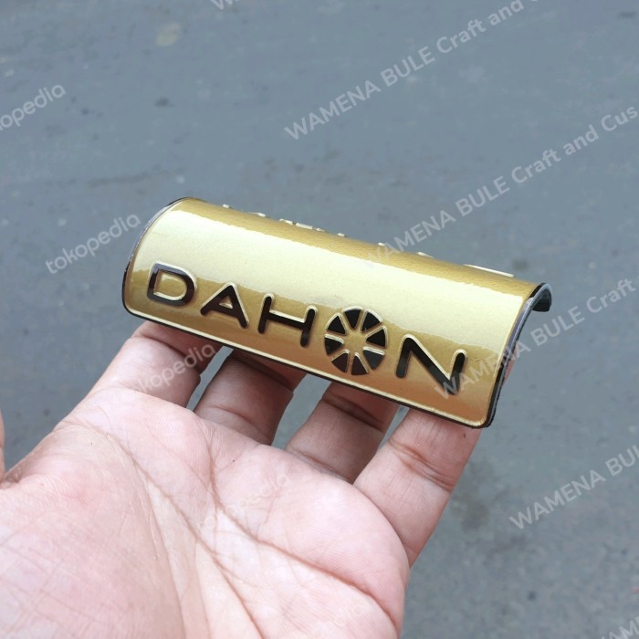 Frame Badge Dahon - Top Tube Badge - Emblem Sepeda Dahon Bw Broadwalk