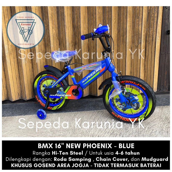 Sepeda Bmx New Phoenix 16 Inch Sepeda Anak Laki Laki