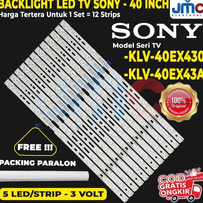 SIAP KIRIM BACKLIGHT TV SONY KDL-40EX430 KLV-40EX43A KDL40EX430 KLV40EX43A 40 INC
