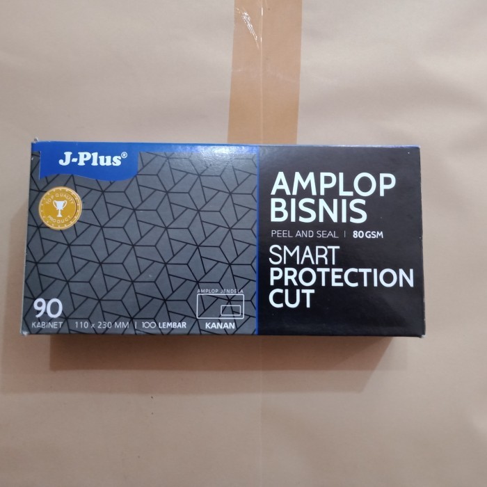 

DISKON Amplop Putih J-Plus Kaca Kanan Lem Seal 90 isi 100 biji