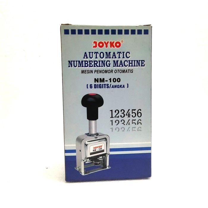 

HRG DISKON Stempel Nomor Otomatis / Automatic Numbering Joyko NM-100 6 Digit