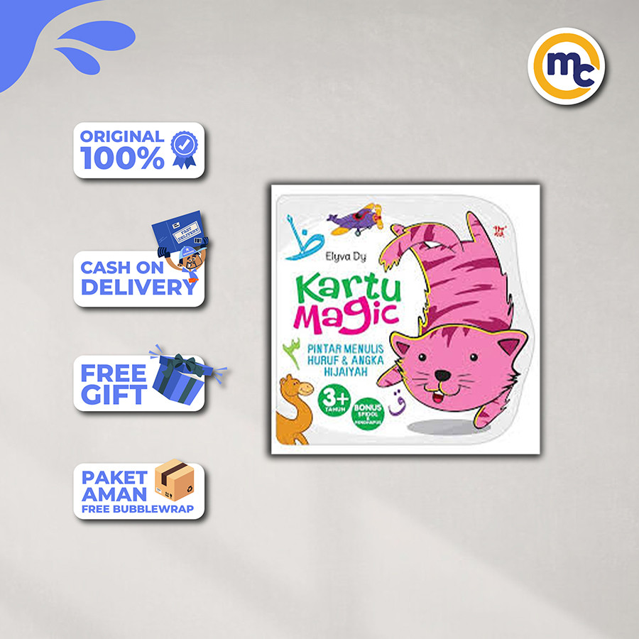 KARTU MAGIC PINTAR MENULIS HURUF & ANGKA HIJAIYAH