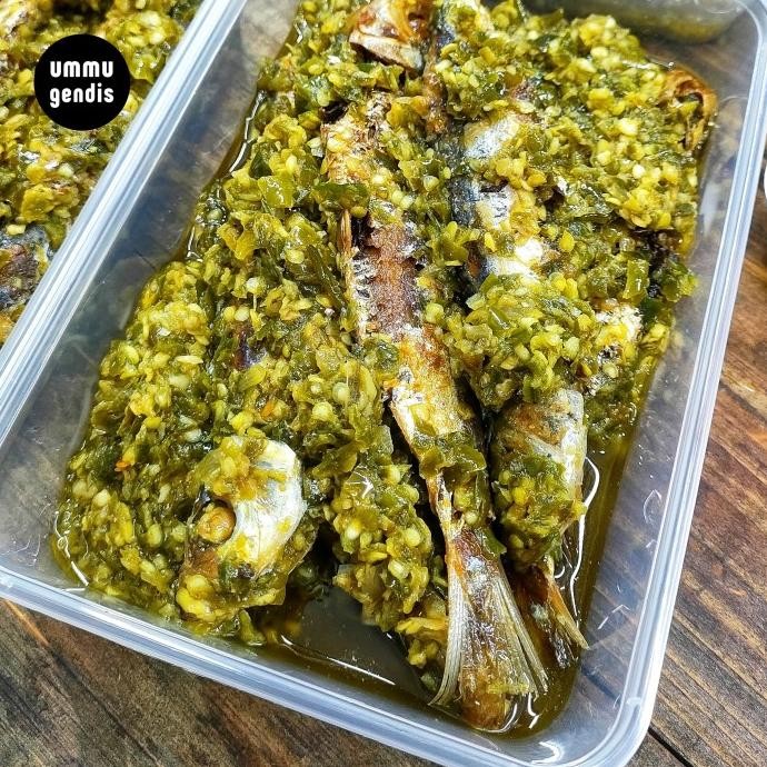 

ori - ikan asin japuh sambal ijo pedas