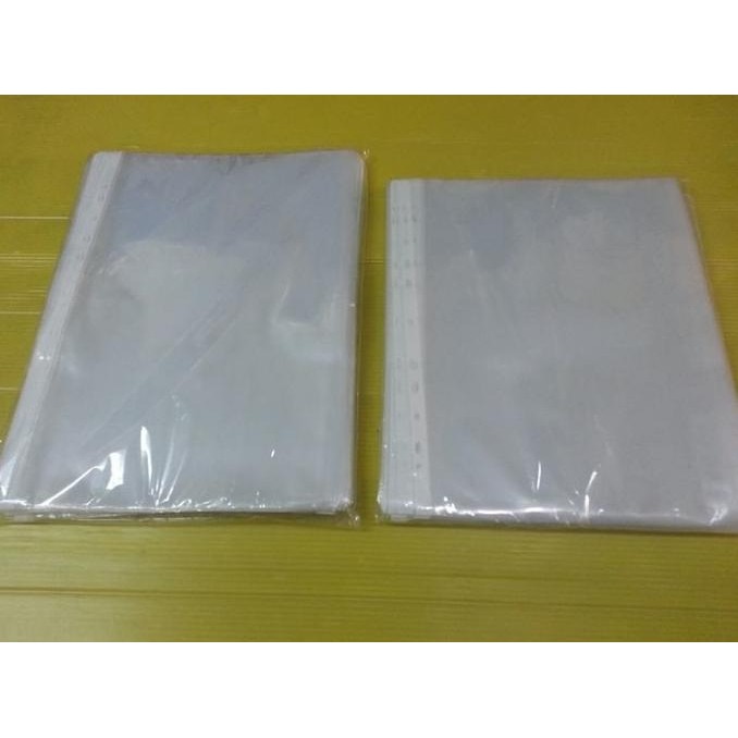 

TERMURAH - Plastik Isi File Map Clear F4 Folio (isi 100 Lembar) 0,06 mm
