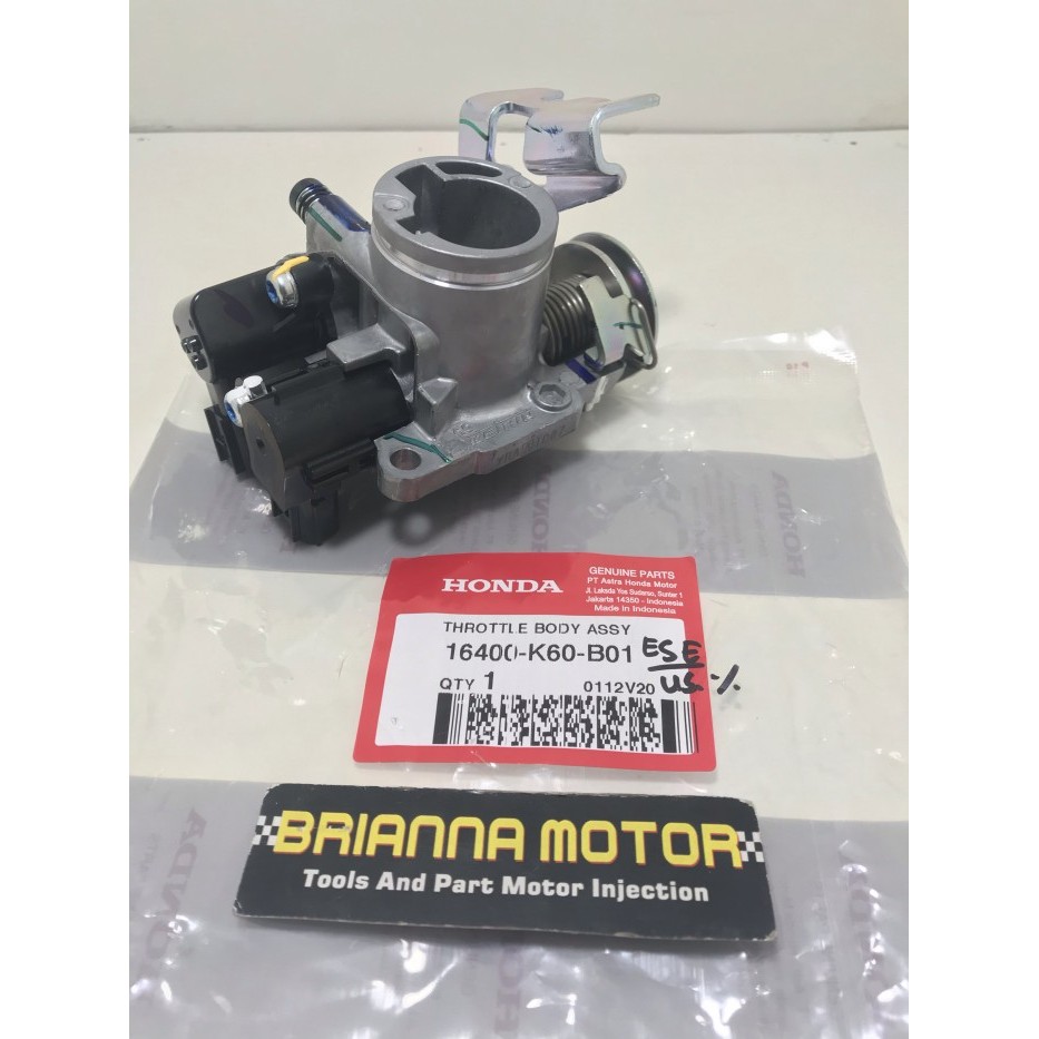 Throttle Body Vario 125 Led Ori Honda 16400 K60 B01 Barang Langka