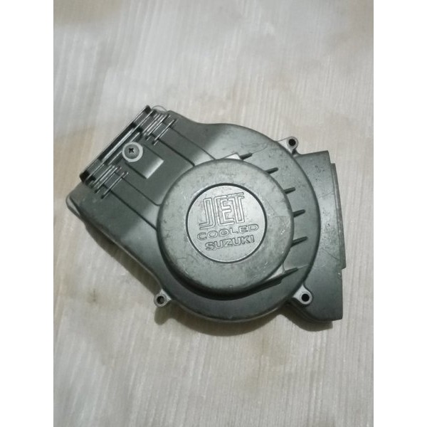 Blok Magnet Satria 2Tak Hiu Lumba Original Block Kipas Magnet Cover Krengkes Kiri Satria 2Tak Barang