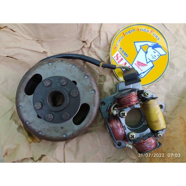 Spul Spull Magnet Set Honda Gl Max Gl Pro Gl100 Gl125 Gl 100 Gl 125 Seri Platina Original Ori Nd Jap