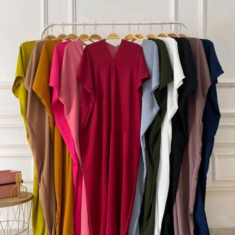 Promo Long Dress Nagita Crinkle Airflow | Dress Panjang Kringkel | Long Nagita Square Crincle Air Fl