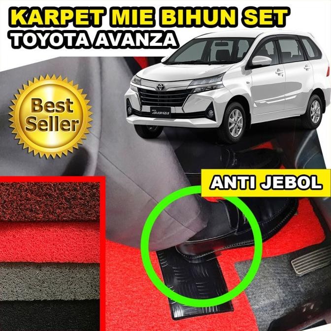 Karpet Mie Mobil Lantai Bihun Keset Set Toyota Avanza 1 Warna
