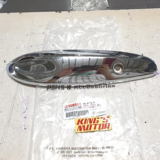 Pelindung / Tameng / Cover Knalpot Mio Sporty 2003-2007 Ori Ygp