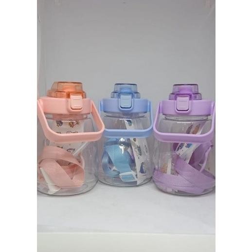 |Bestseller| Botol Minum 1.3 Liter Bening /Botol Gemoy Bening VIRAL FREE STICKER