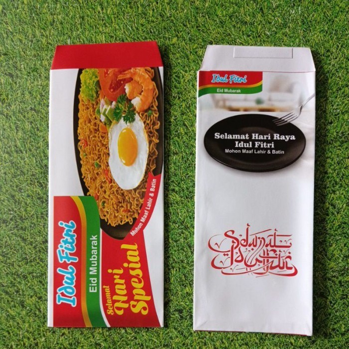 

PROMO AMPLOP LEBARAN INDOMIE GORENG. 1 PACK ISI 8. FREE PEREKAT DLC3116