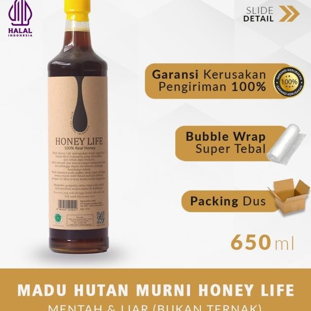 

Madu Hutan Honey Life Uu Baduy Madu Murni Foret Honey 650Ml