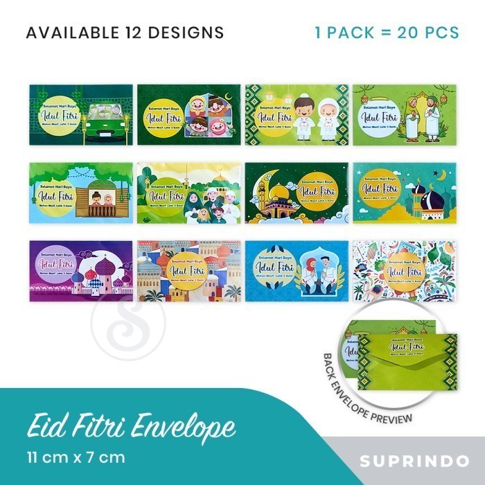 

HARGA TERBARU AMPLOP LEBARAN IDUL FITRI 11 X 7 CM SKR107