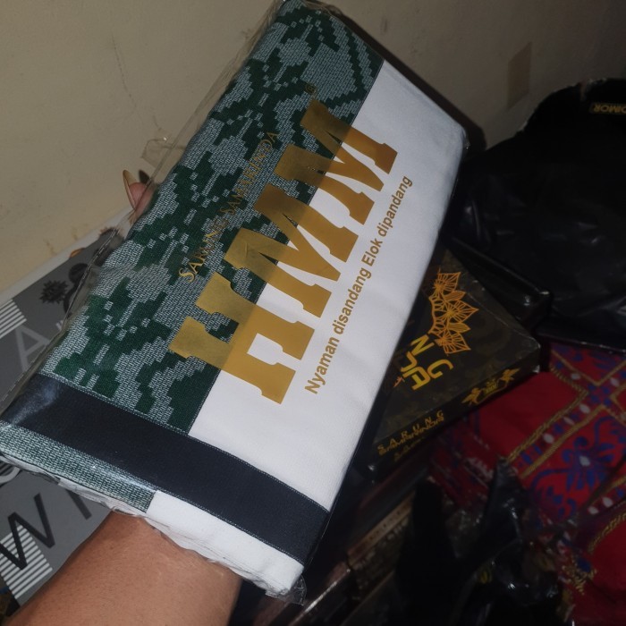 Sarung Samarinda/Sarung Hmm Super/Sarung Sholat/Sarung Samarinda Putih