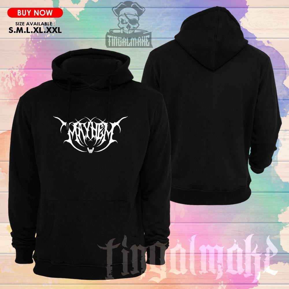 Promo Hoodie Mayhem Metal Hoodie Terbaik  Viral