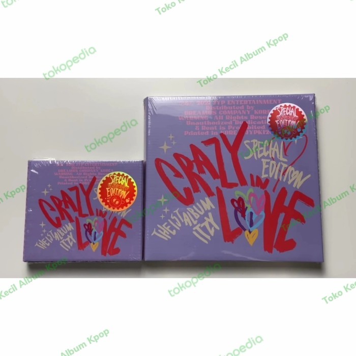 ITZY - CRAZY IN LOVE (Special Edition) (Photobook / Jewel Case)