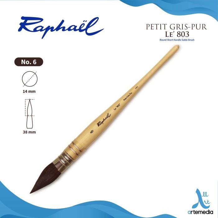 

KUAS LUKIS RAPHAEL 803 WASH PETIT GRIS EXTRA PUR SQUIRREL BRUSH SH