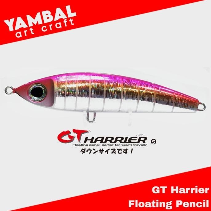 

Yambal GT Harrier Floating Pencil 185mm 100g