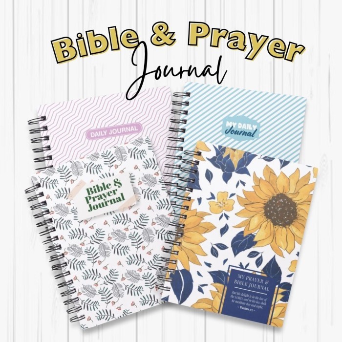 

Ready Bible Prayer Journal Christian Notebook