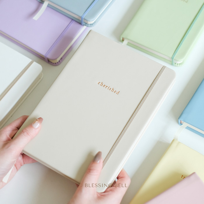 

Ready Blessing Bell Gemstone Series Notebook A5 Lined Blank