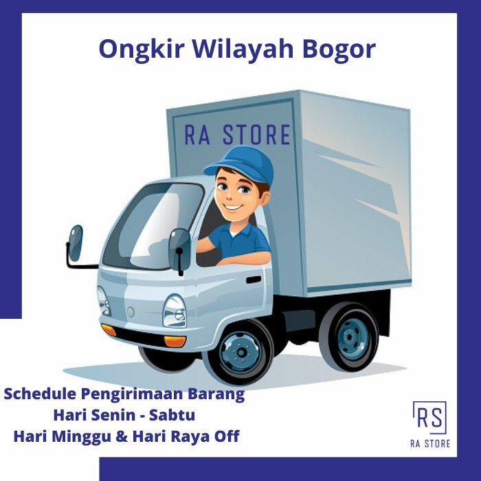 

Ready Ongkos Kirim Wilayah Bogor