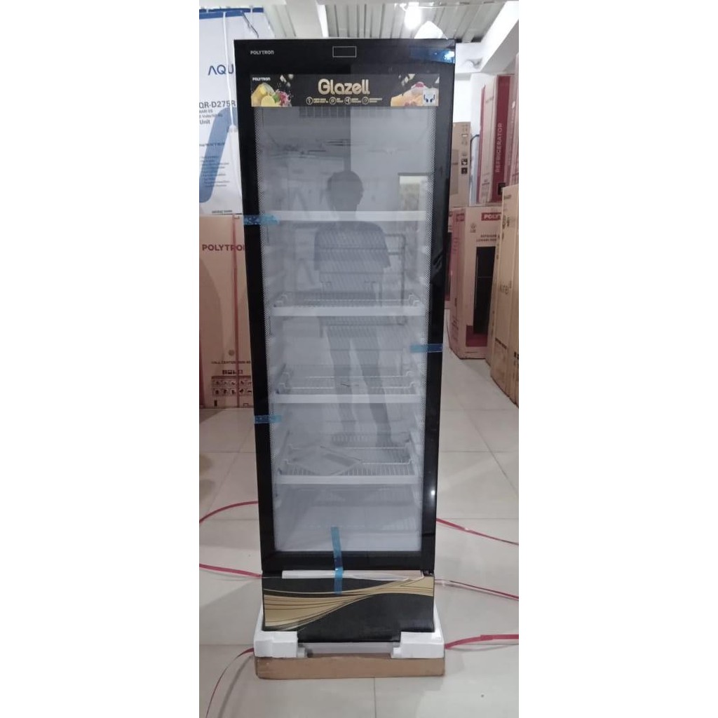SHOWCASE POLYTRON SCN 238 X 4 RAK DISPLAY COOLER KULKAS LOW WATT