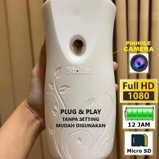 Kamera CCTV Camera Mini Tersembunyi Spy Cam Hidden Pengharum Ruangan