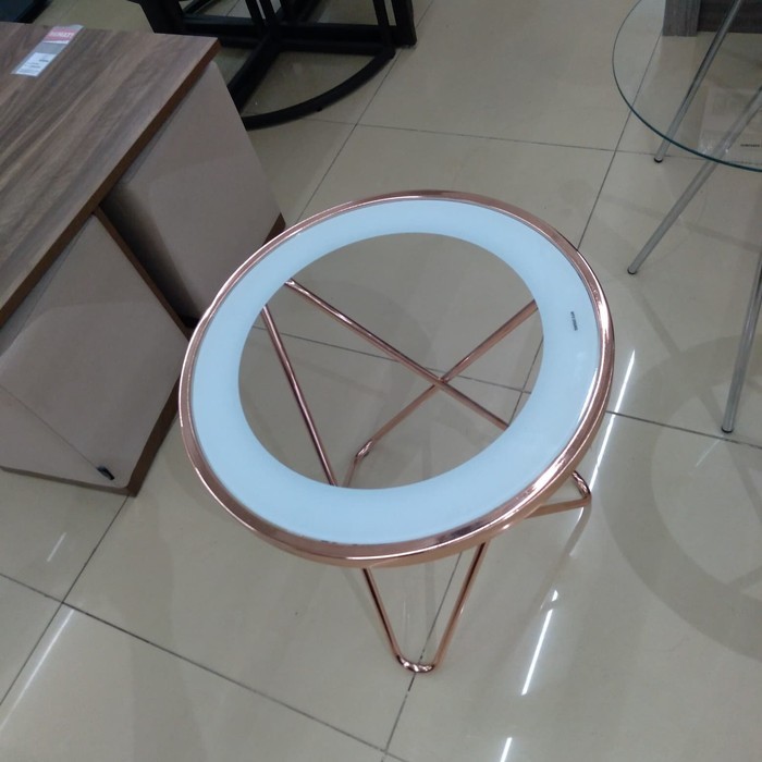Meja Sudut Meja Pojok Meja End Table Nicole Meja Tamu Informa