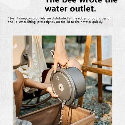 COOKING SET 4 IN 1 ALUNIUM ALLOY NATUREHIKE CNH22CJ002