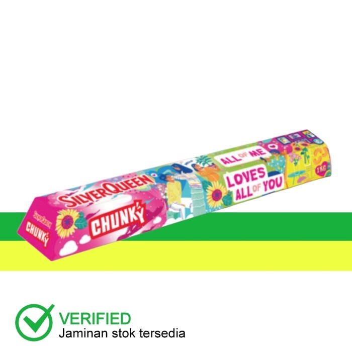

SILVERQUEEN CHUNKY BAR VALENTINE LOVES ALL OF YOU CHOCOLATE 1 KG