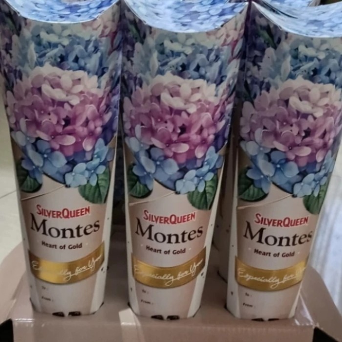 

SILVERQUEEN MONTES CHOCOLATE GIFT CHOCOLATE VALENTINE 2X50GR