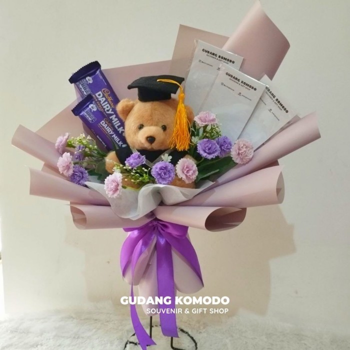 

[PREMIUM] CHOCOLATE BOUQUET/GRADUATION BOUQUET/BUKET COKELAT CADBURRY/BUCKET COKLAT WISUDA/BUCKET