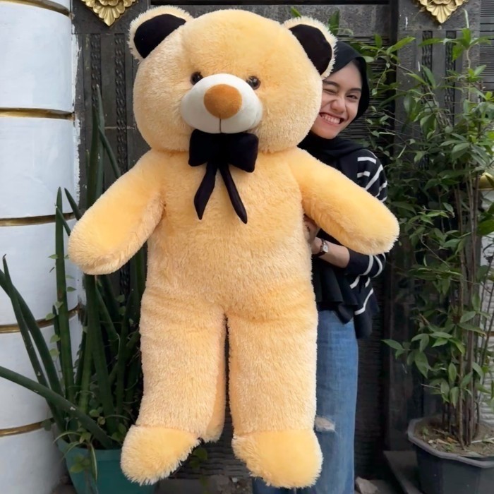 

BONEKA TEDDY BEAR 1 METER BERUANG BESAR JUMBO MURAH SNI