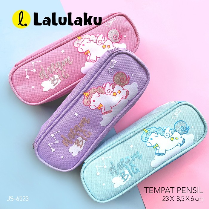 

Tempat Pensil JS6523 Unicorn Kotak Pensil Lucu Karakter Anak Perempuan