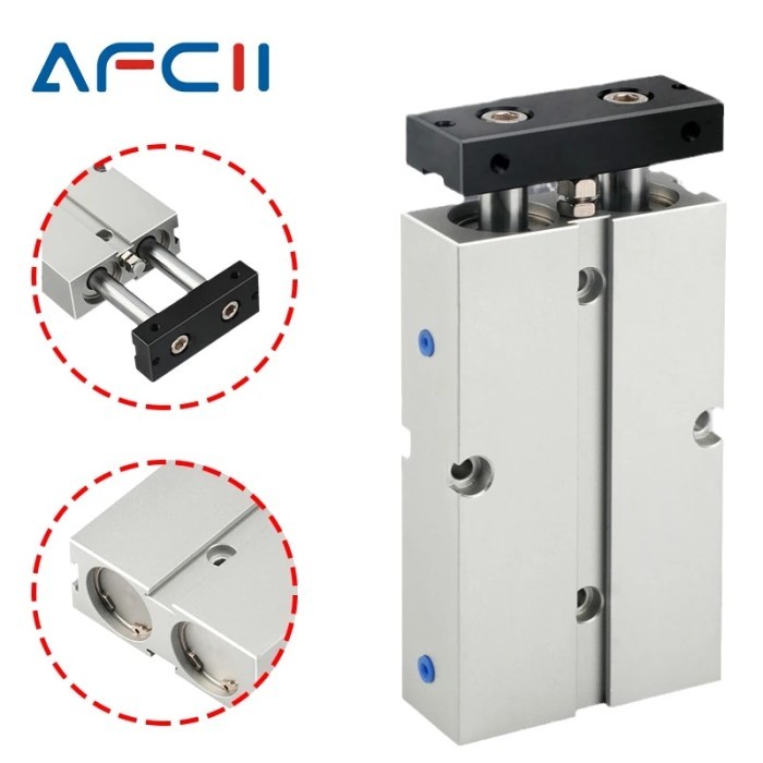 AIRTAC TWIN ROD CYLINDER TN25X20S PNEUMATIC CYLINDER DOUBLE ROD