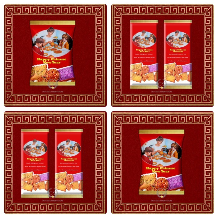 

HOT PROMO angpao imlek 2022 macan Kong guan biscuit year of the tiger