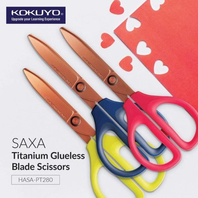 

Kokuyo Titanium Glueless Blade Scissors. Haza-Pt280