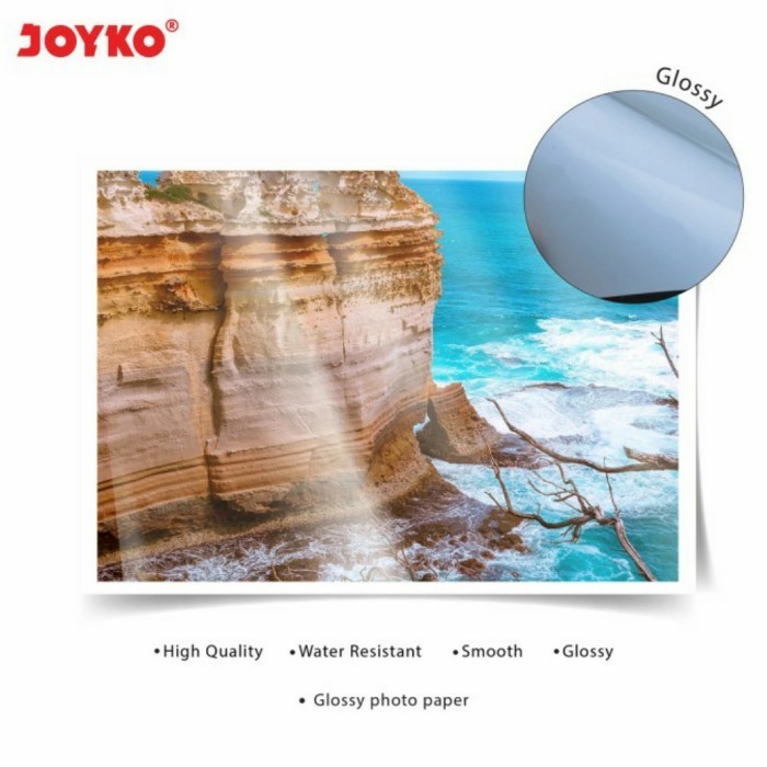 

GLOSSY PHOTO PAPER / KERTAS PHOTO / FOTO JOYKO A4 180 GR (GSP-A4-180)