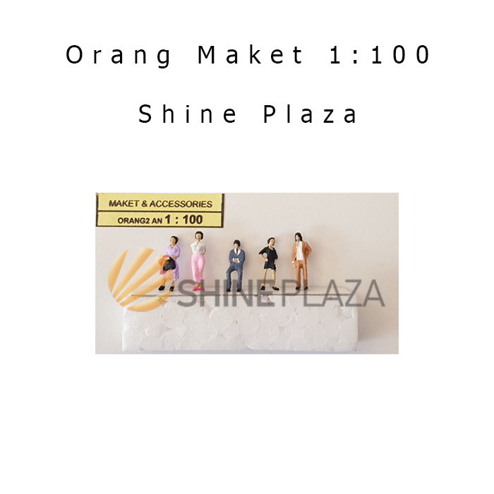 

ORANG MINIATUR 1:100 - BAHAN MAKET