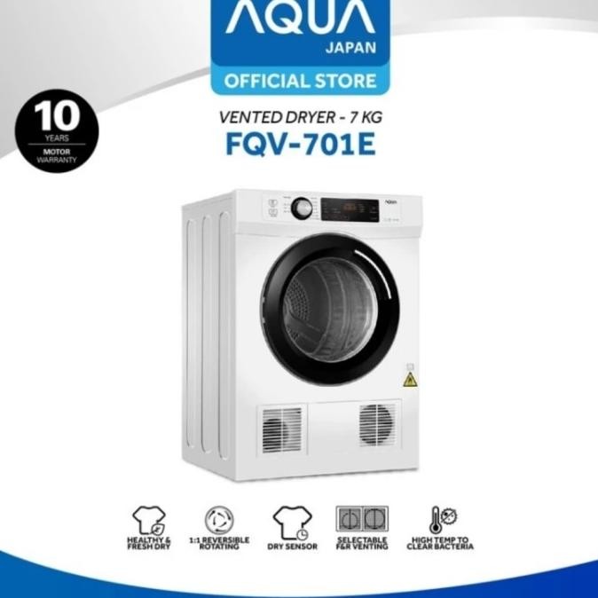 DRYER AQUA FQV-701E PENGERING PAKAIAN