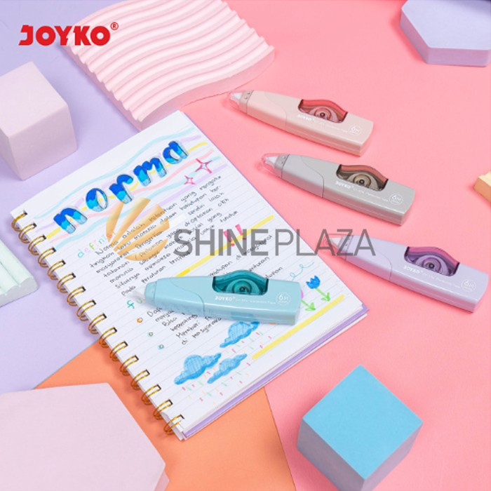 

CORRECTION TAPE TIP X - TIP EX KERTAS ROLL JOYKO CT-574