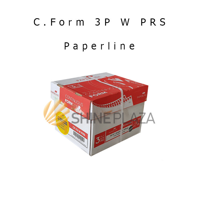 

CONTINUOUS FORM PAPERLINE 3 PLY PRS 9.5 X 11 INCH (K3 W PRS)