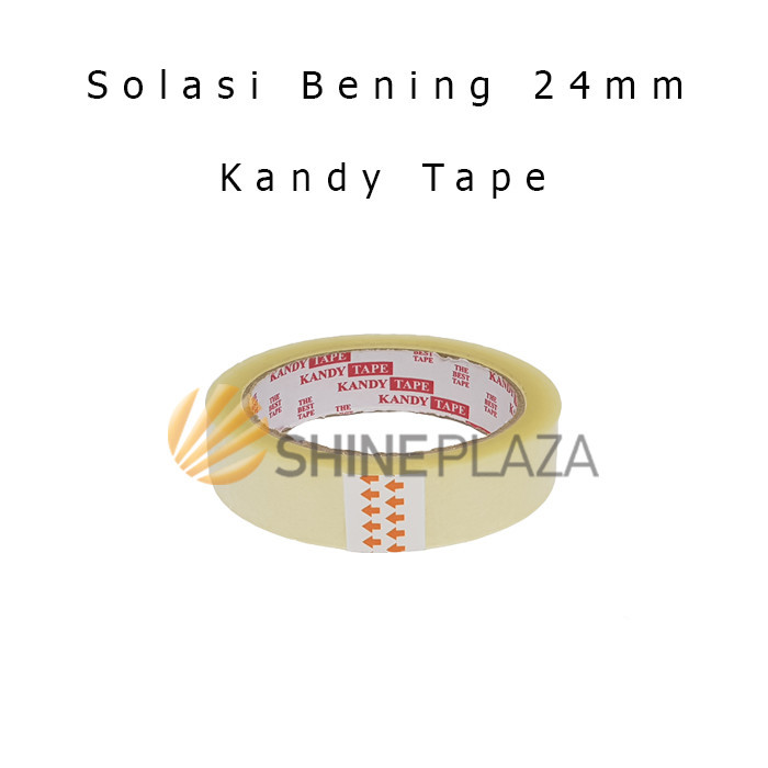 

SOLASI SELOTIP BENING 24MM KANDY TAPE - ISOLASI SOLATIP 1 INCH MURAH LENGKET KUALITAS NACHI