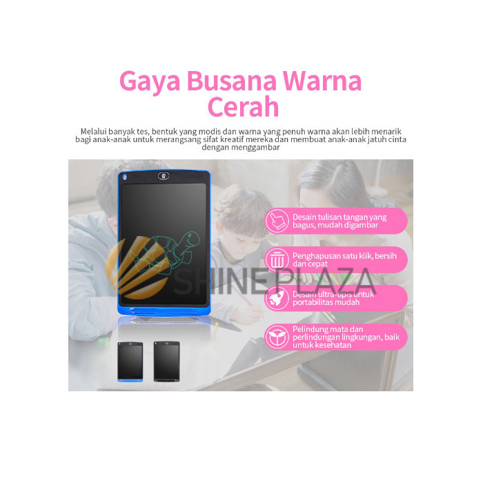 

LCD DRAWING WRITING TABLET - PAPAN TULIS EDUKASI BISA DIHAPUS 8.5 INCH