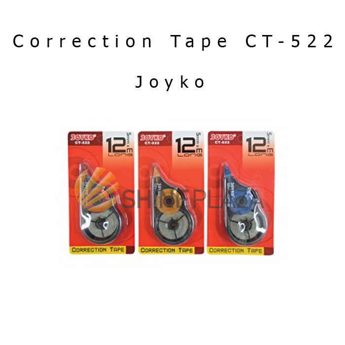 

CORRECTION TAPE TIP X - TIP EX KERTAS ROLL JOYKO CT-522