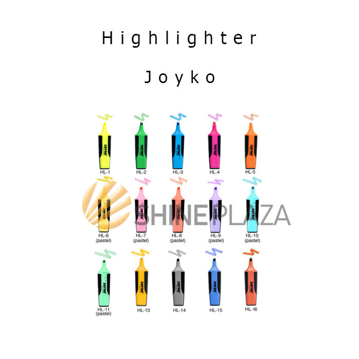 

HIGHLIGHTER JOYKO PASTEL VINTAGE BASIC COLOR - PENANDA JOYKO HL-1 ~ 16