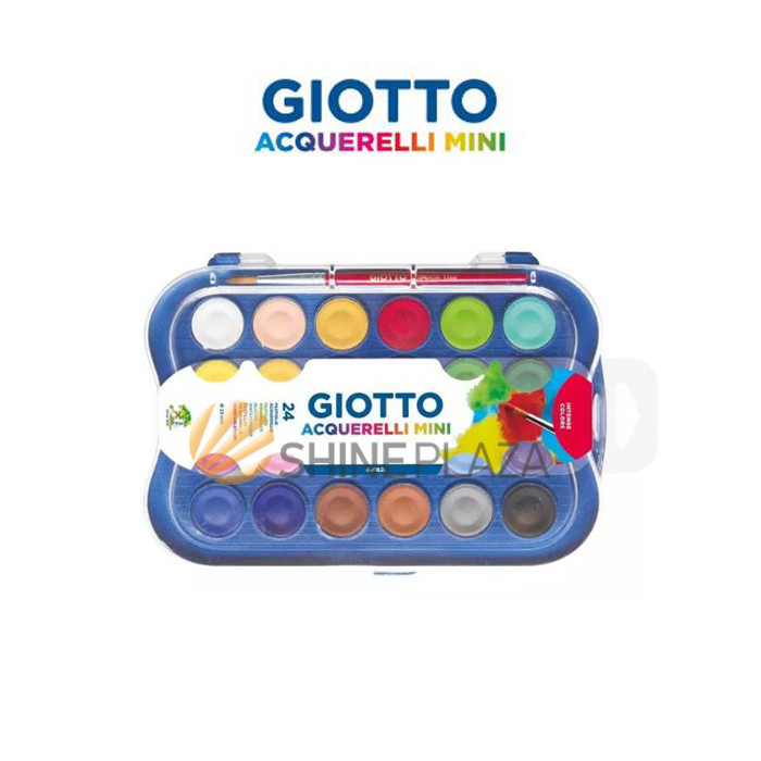 

GIOTTO ACQUERELLI MINI WATERCOLOR 24 WARNA - CAT AIR GIOTTO MINI 24