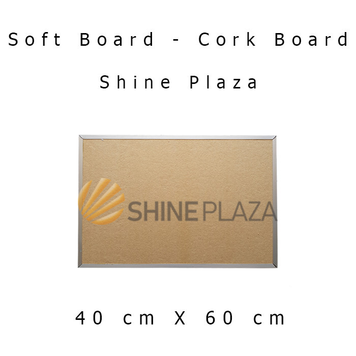 

SOFT BOARD - CORK BOARD - PIN BOARD 40CM X 60CM