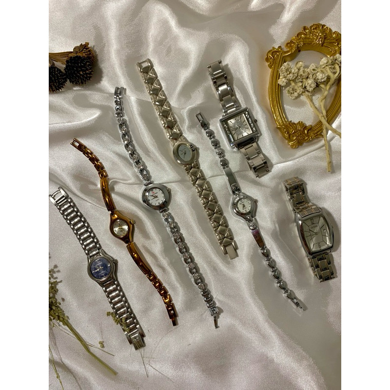 Jam Tangan Vintage/Jam Tangan Unisex/Vintage Watch/Jam Y2K/Retro Watch/Jam Tangan Minimalist